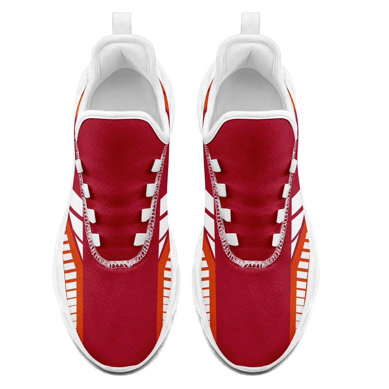 Custom Red Orange Tampa Bay Maxsoul Shoes Personalized Sneaker FN003-D020325-29