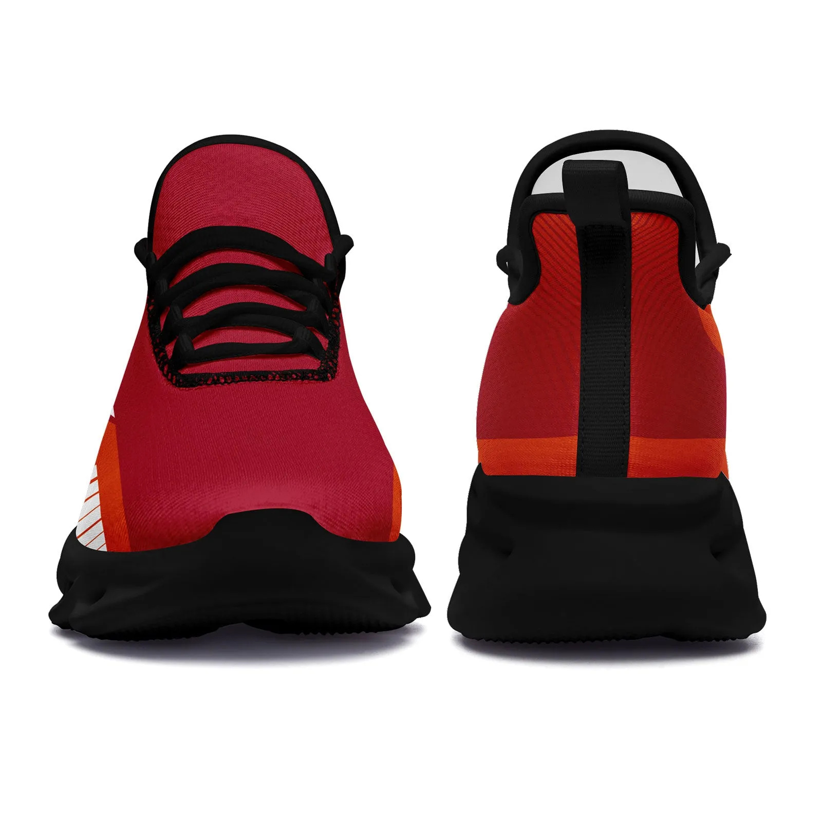 Custom Red Orange Tampa Bay Maxsoul Shoes Personalized Sneaker FN003-D020325-29