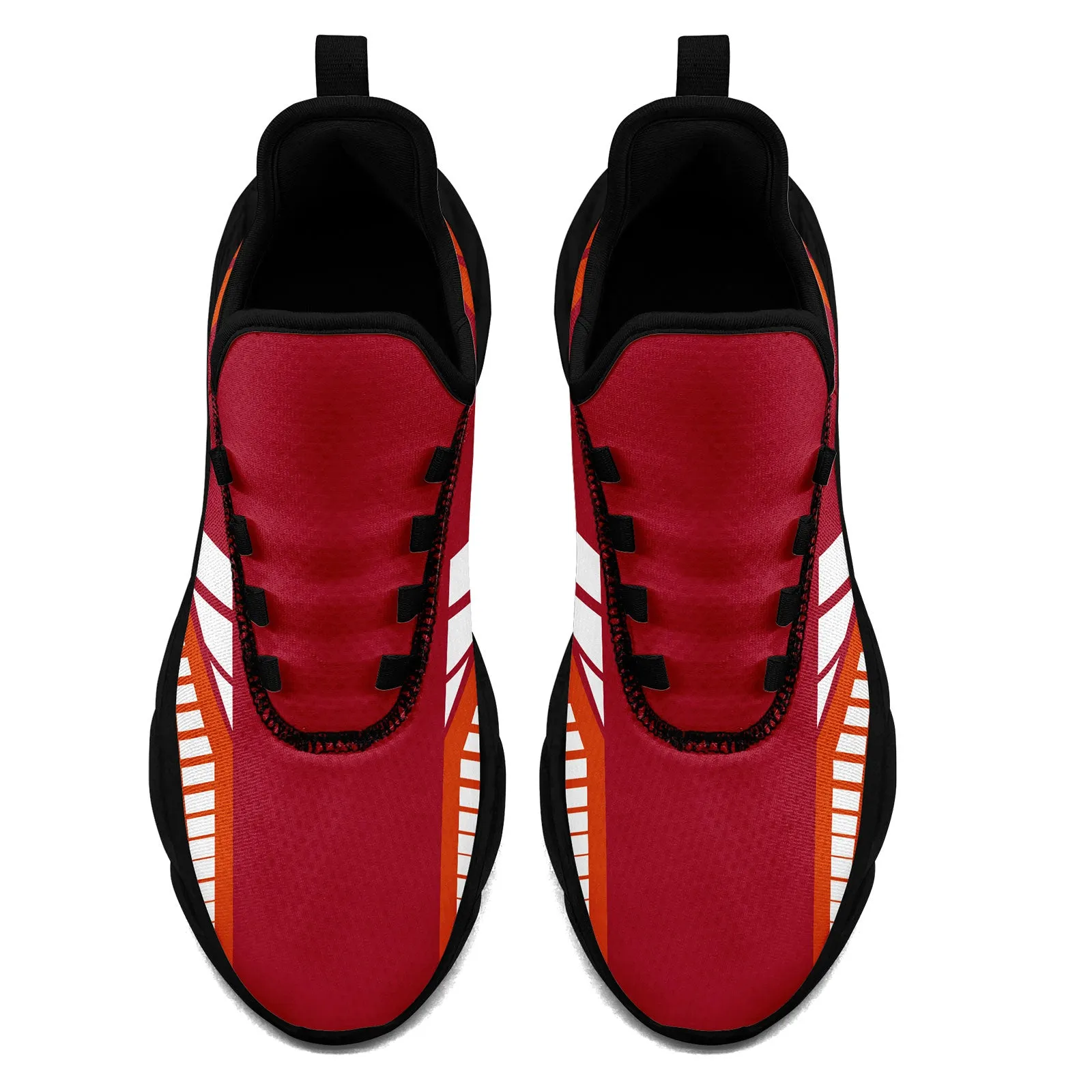 Custom Red Orange Tampa Bay Maxsoul Shoes Personalized Sneaker FN003-D020325-29