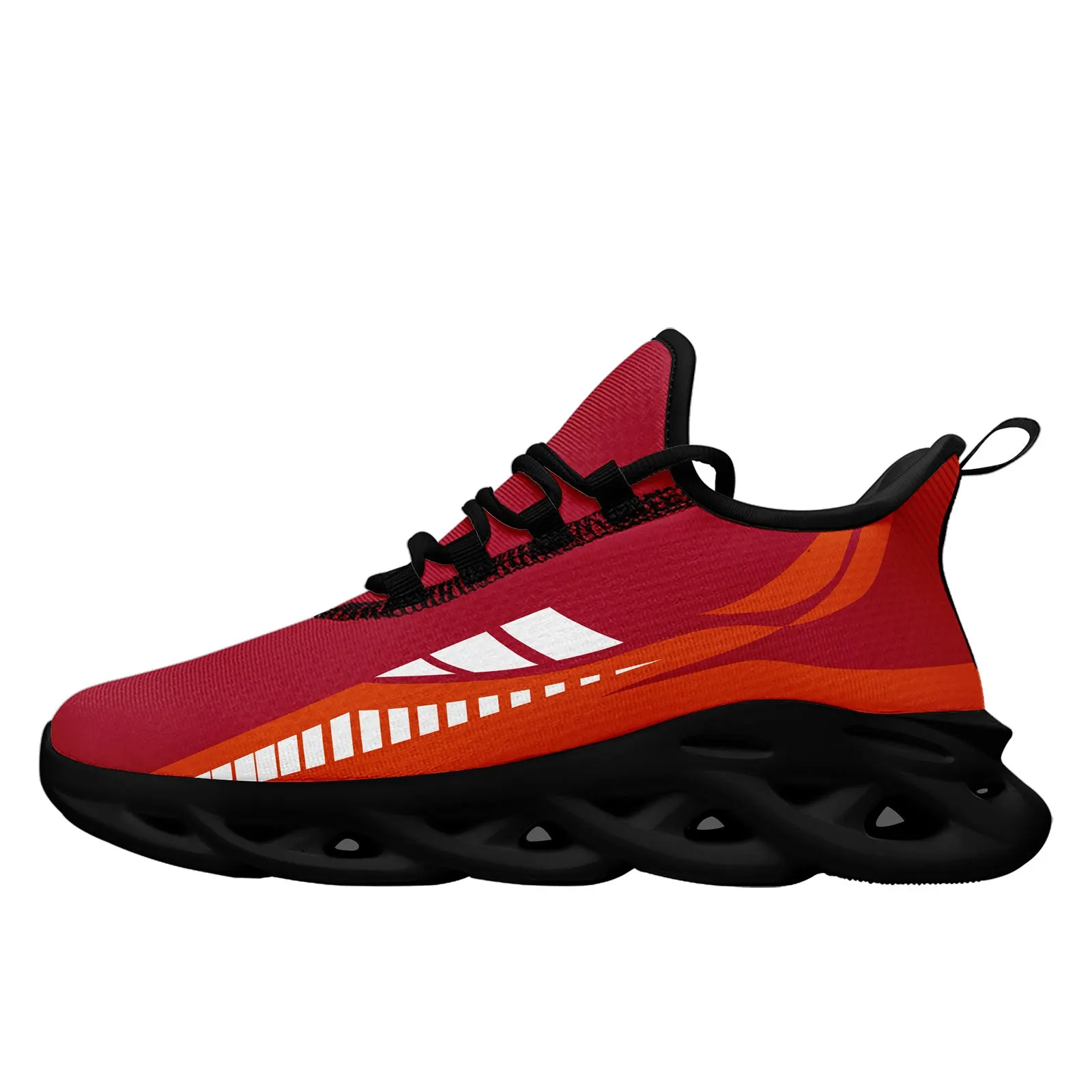 Custom Red Orange Tampa Bay Maxsoul Shoes Personalized Sneaker FN003-D020325-29