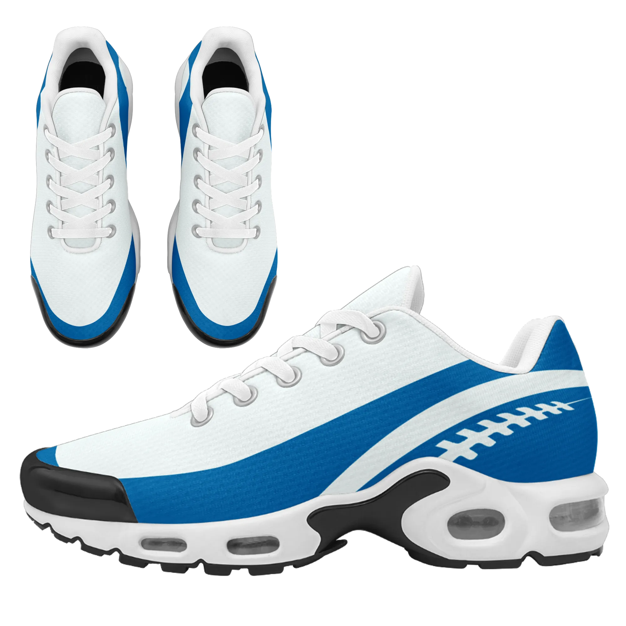 Custom White Blue TN Shoes Personalized Sneakers TN-D020077-11