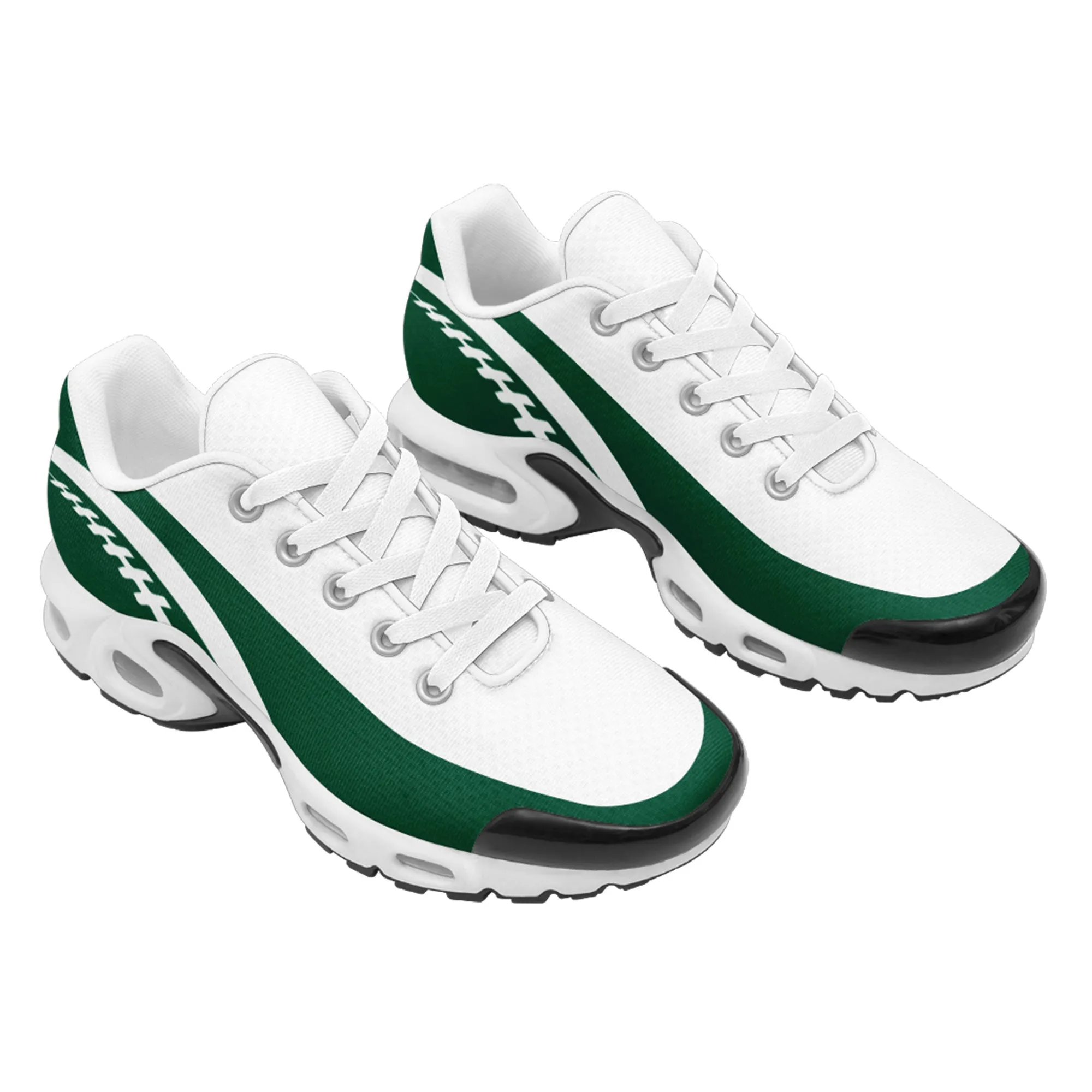 Custom White Green TN Shoes Personalized Sneakers TN-D020077-20