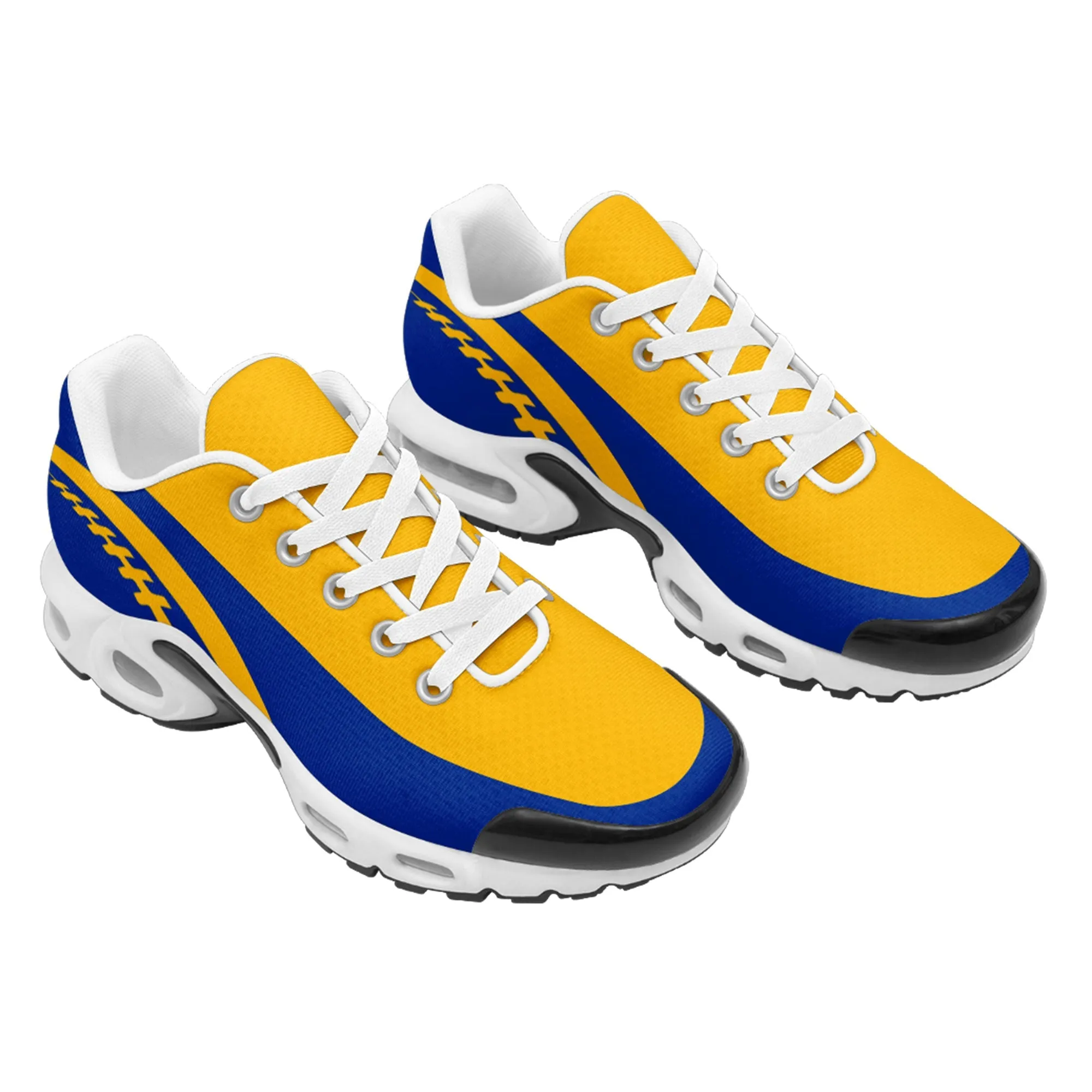 Custom Yellow Blue TN Shoes Personalized Sneakers TN-D020077-15