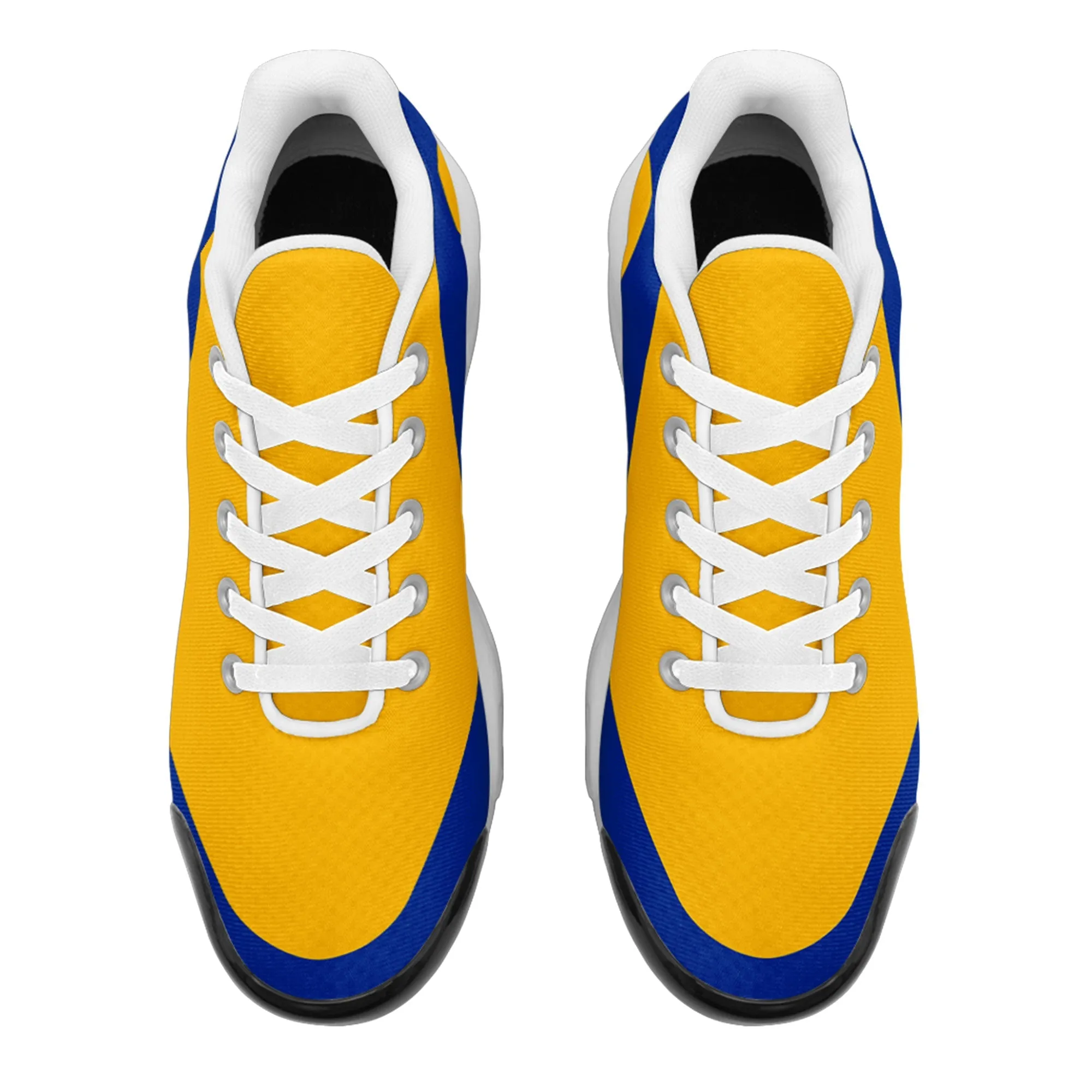 Custom Yellow Blue TN Shoes Personalized Sneakers TN-D020077-15