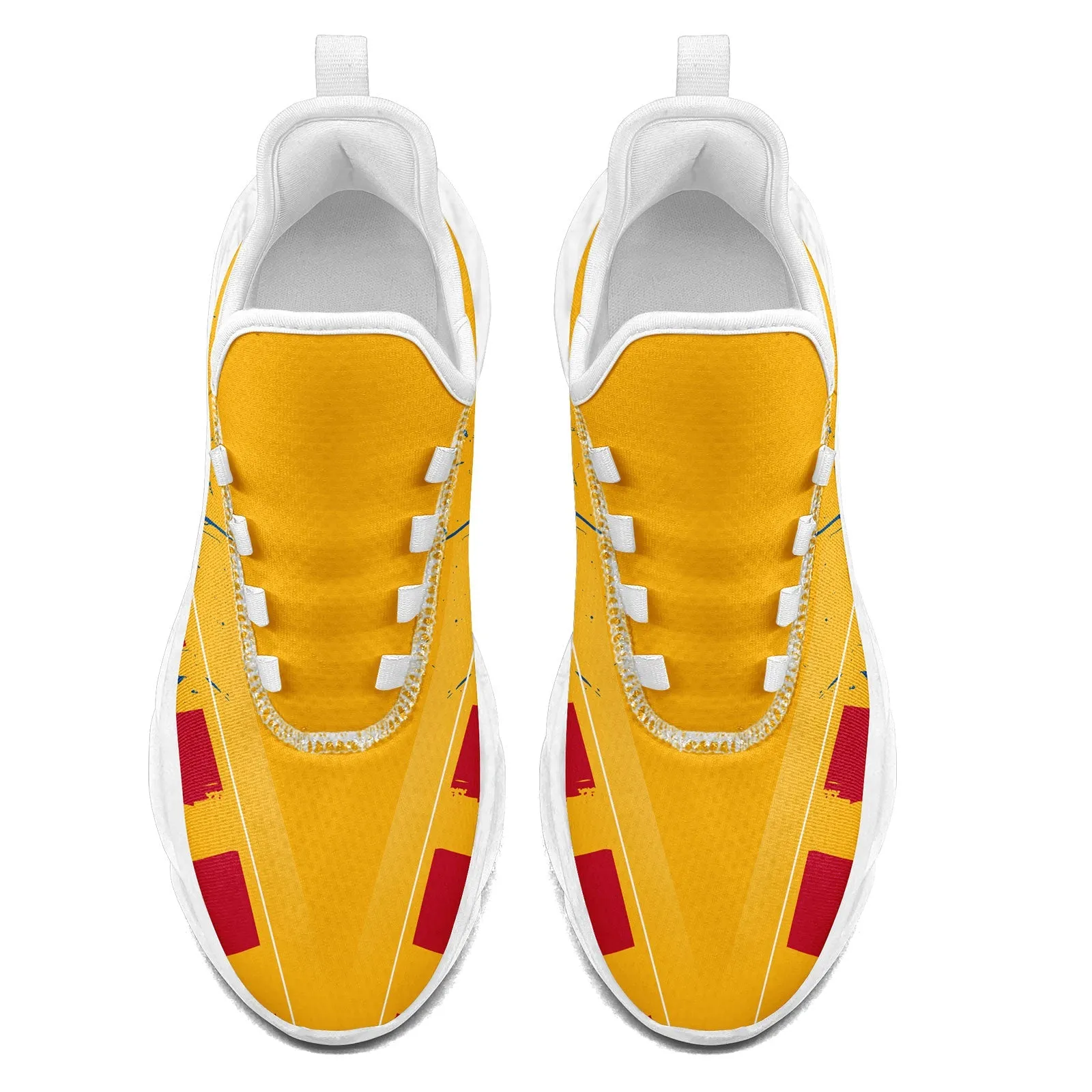 Custom Yellow Red Blue Pittsburgh Maxsoul Shoes Personalized Sneaker FN003-D020260-30 Custom Online