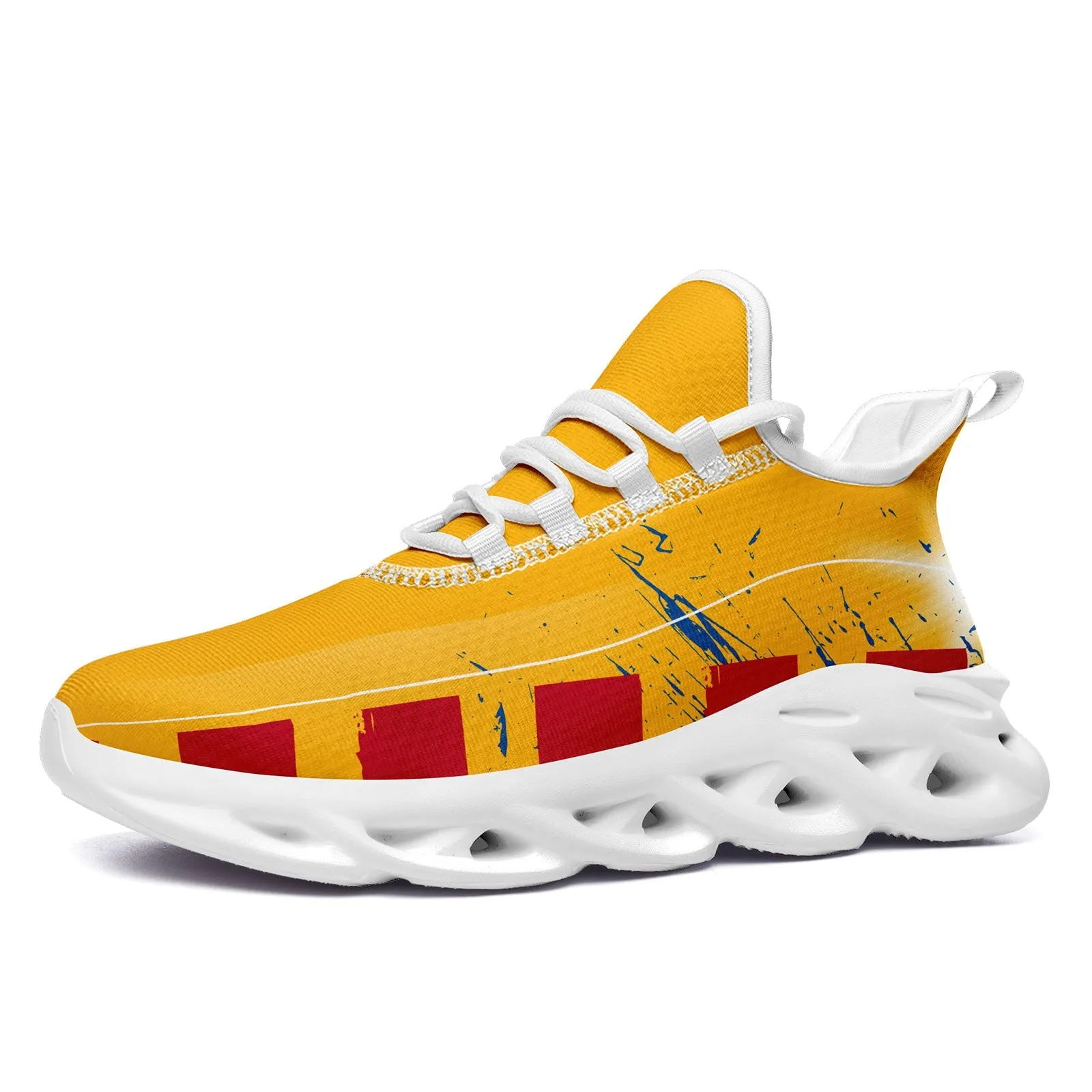 Custom Yellow Red Blue Pittsburgh Maxsoul Shoes Personalized Sneaker FN003-D020260-30 Custom Online