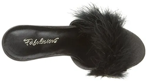 Fabulicious Women's Classique-01F Marabou Slipper