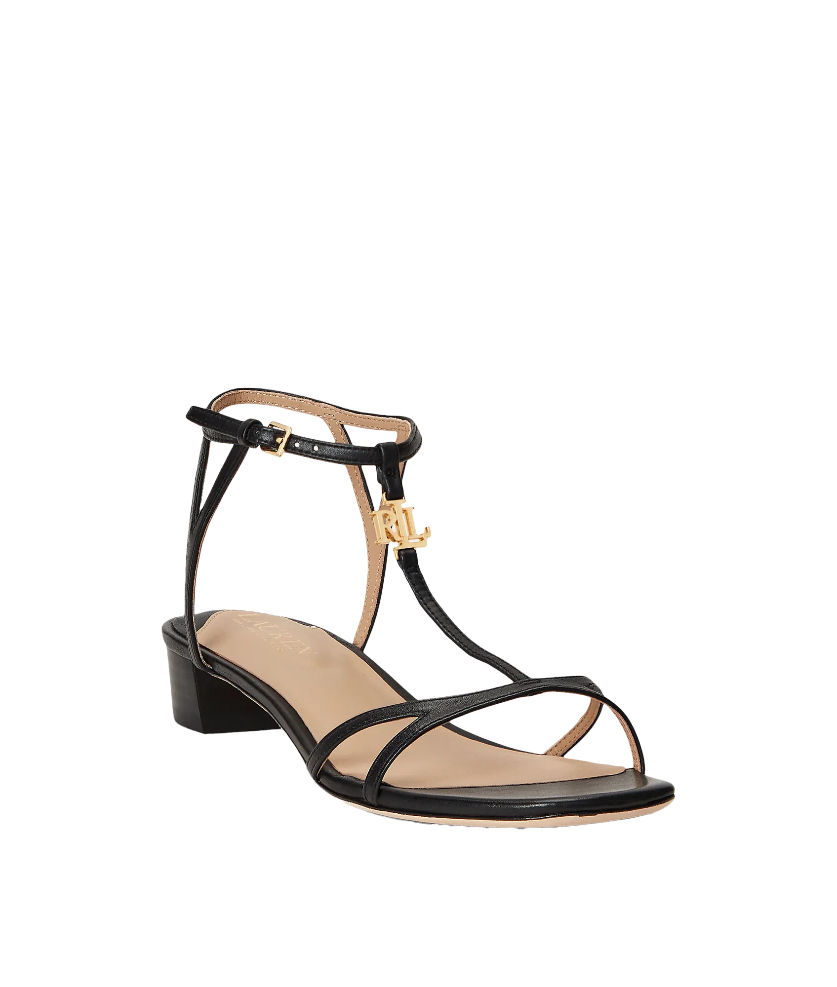 Fallon Nappa Leather Sandal - Black