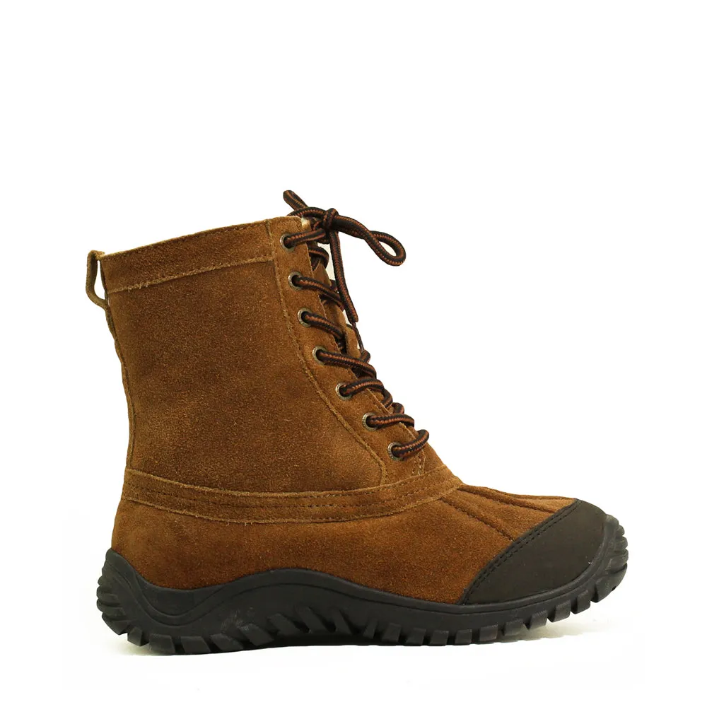 Finest Leather Sheepskin Boot - Chestnut