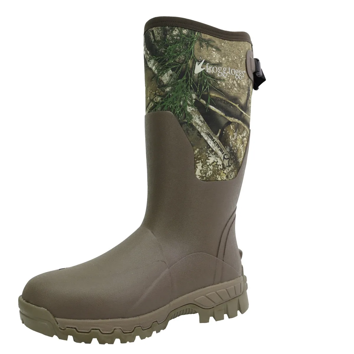 Frogg Toggs Mens Realtree APX Ridge Buster Waterproof 7mm Knee Boot