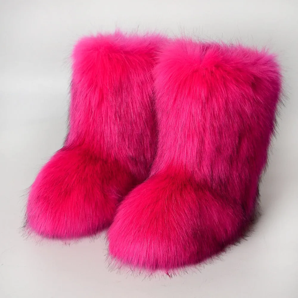 Funky Furry Boots