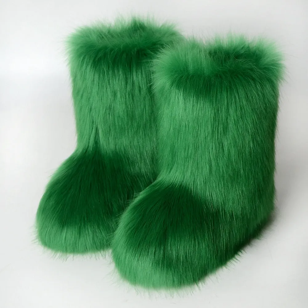 Funky Furry Boots