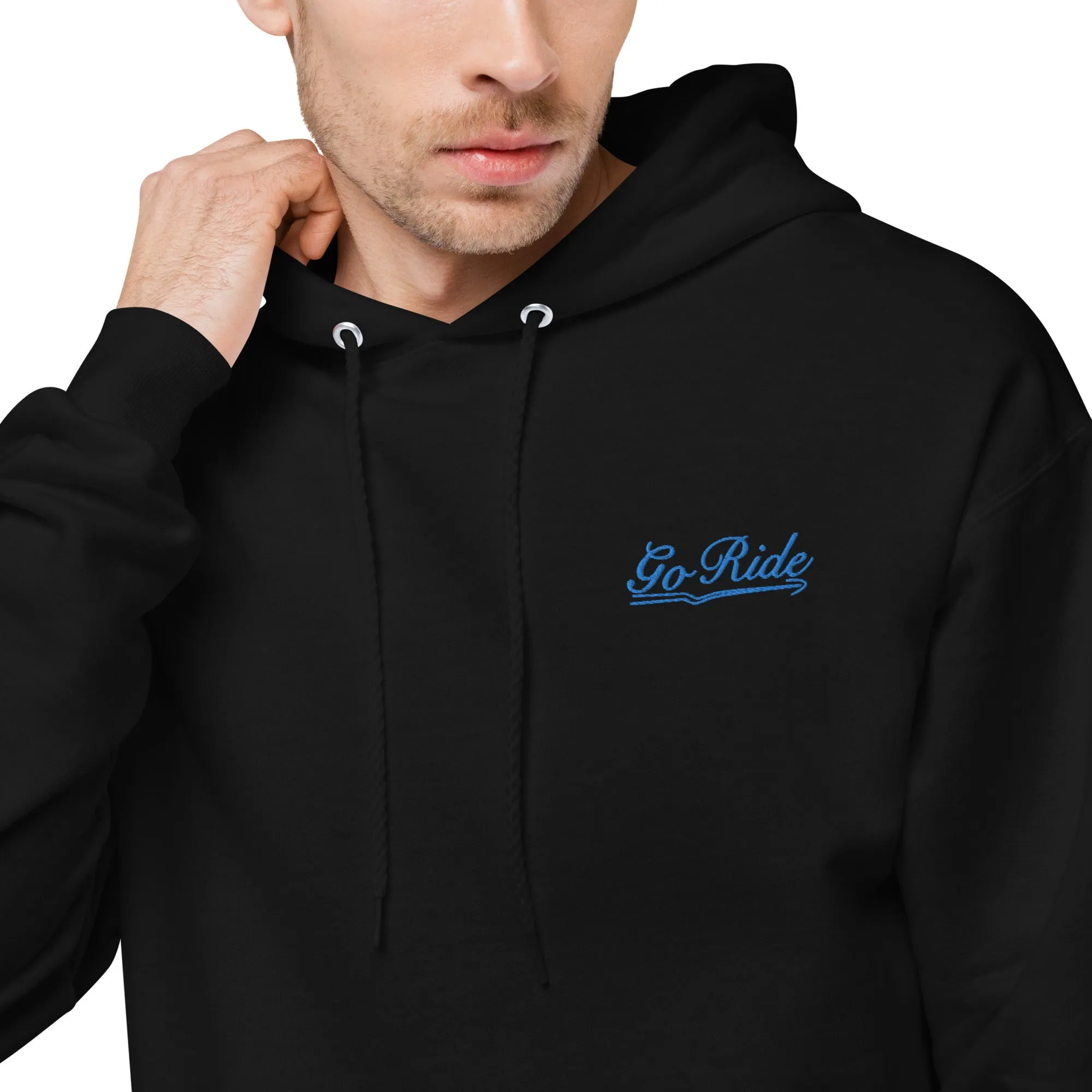 Go Ride | Embroidered hoodie