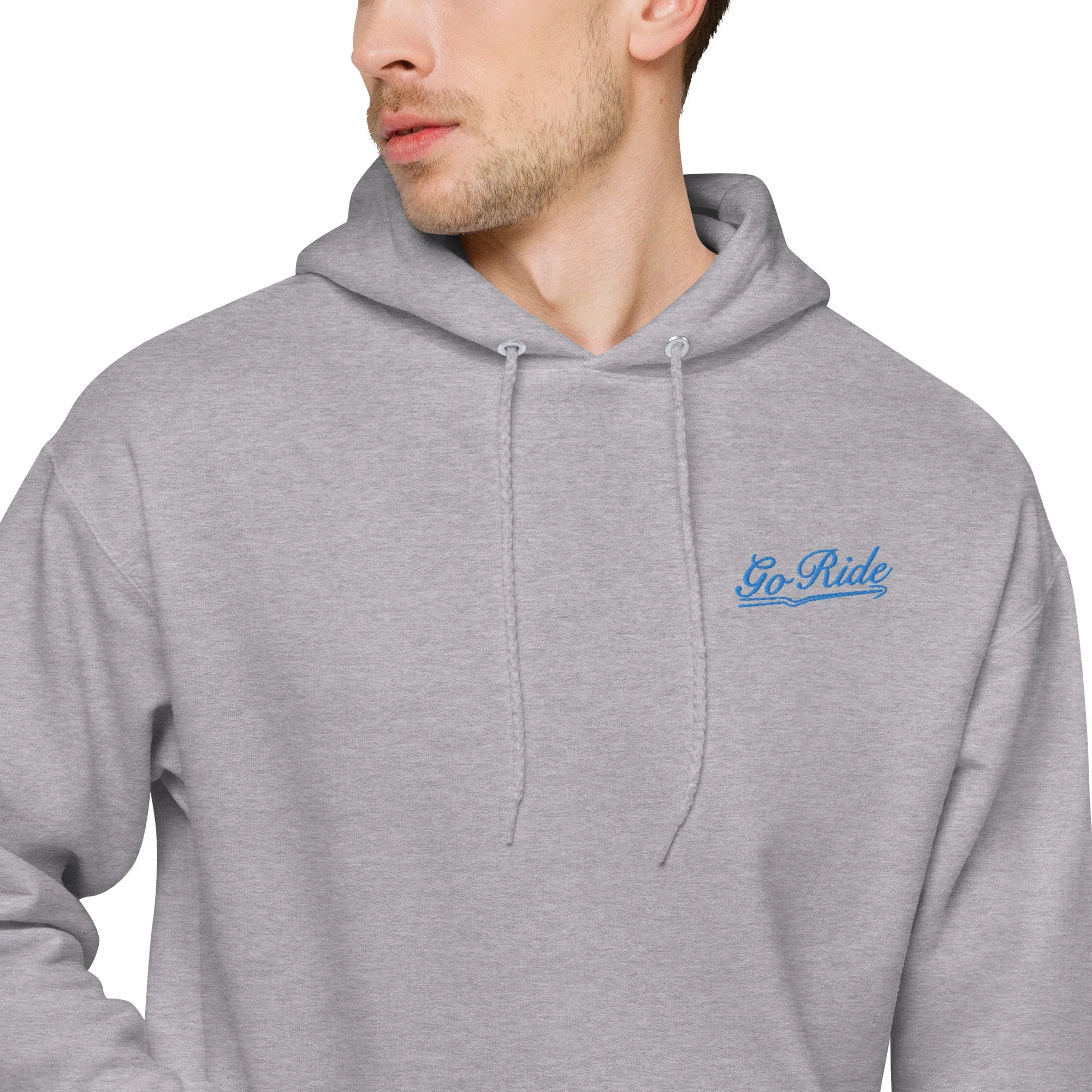 Go Ride | Embroidered hoodie