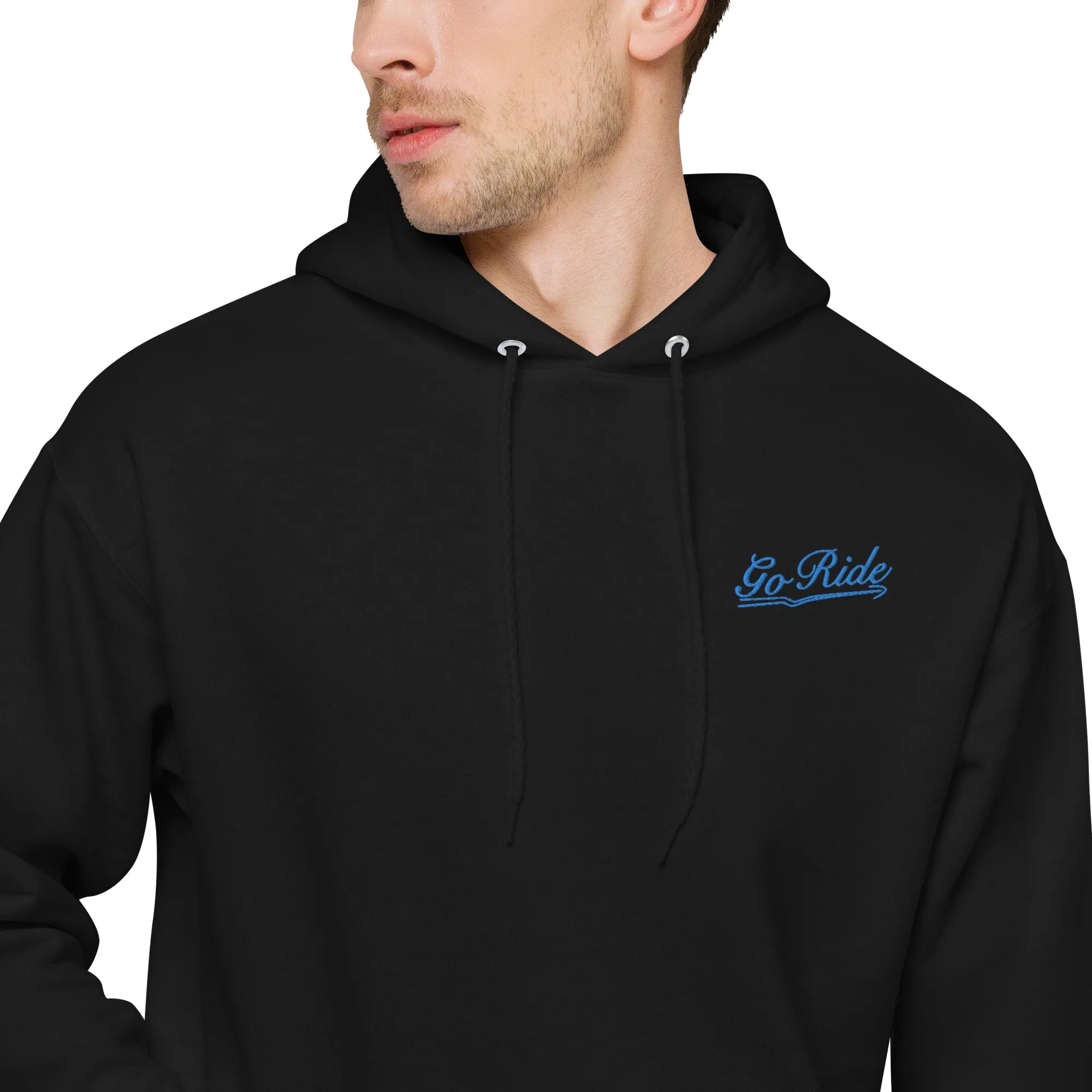 Go Ride | Embroidered hoodie