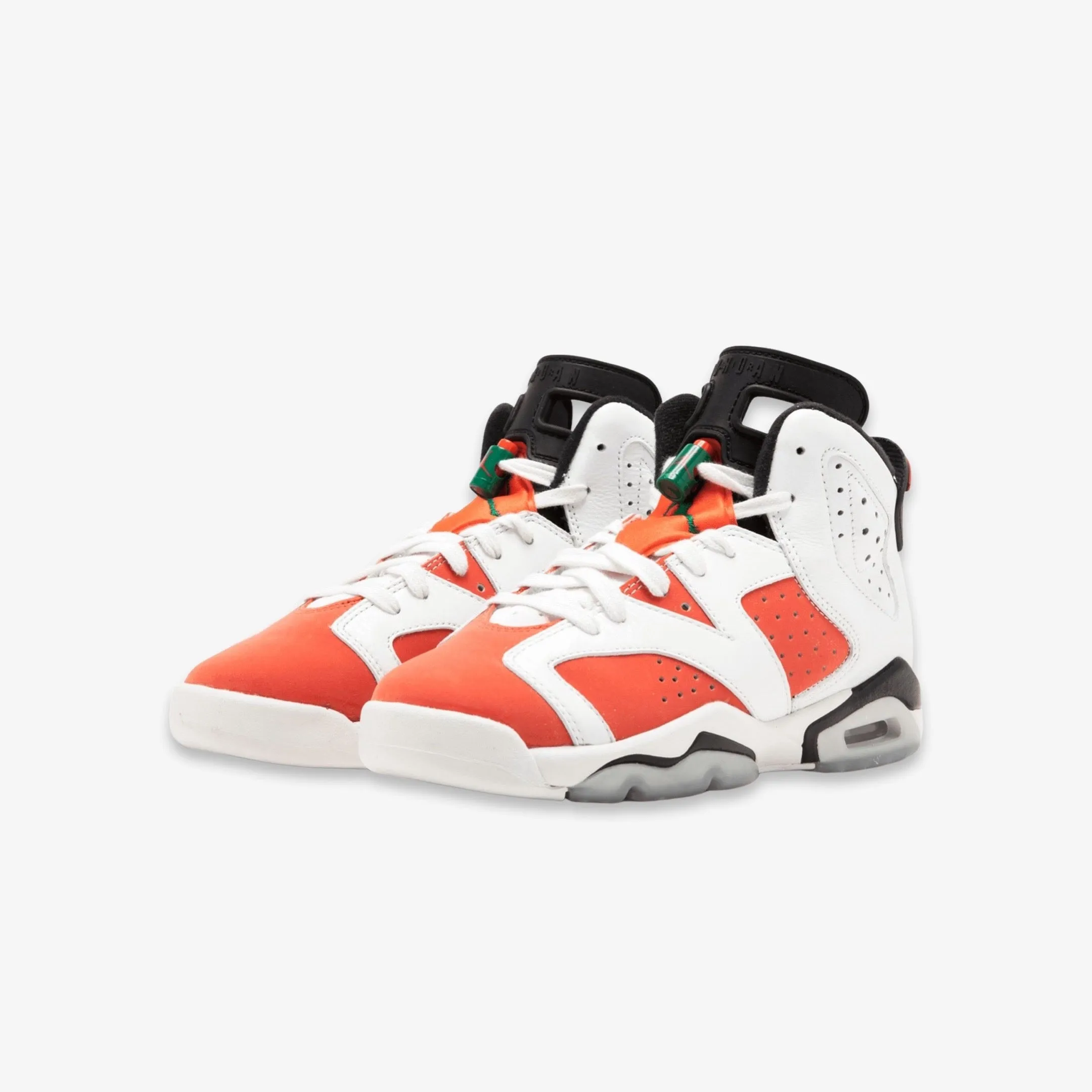 (GS) Air Jordan 6 Retro x Gatorade 'Like Mike / Summit White' (2017) 384665-145