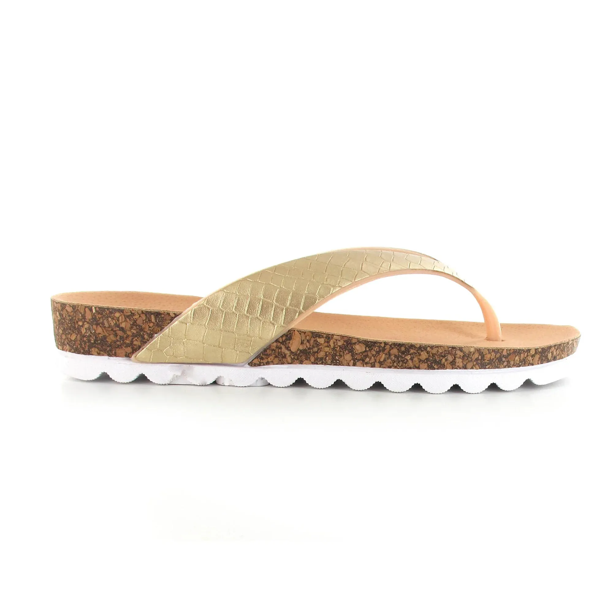 Hazel Flip Flop | Gold