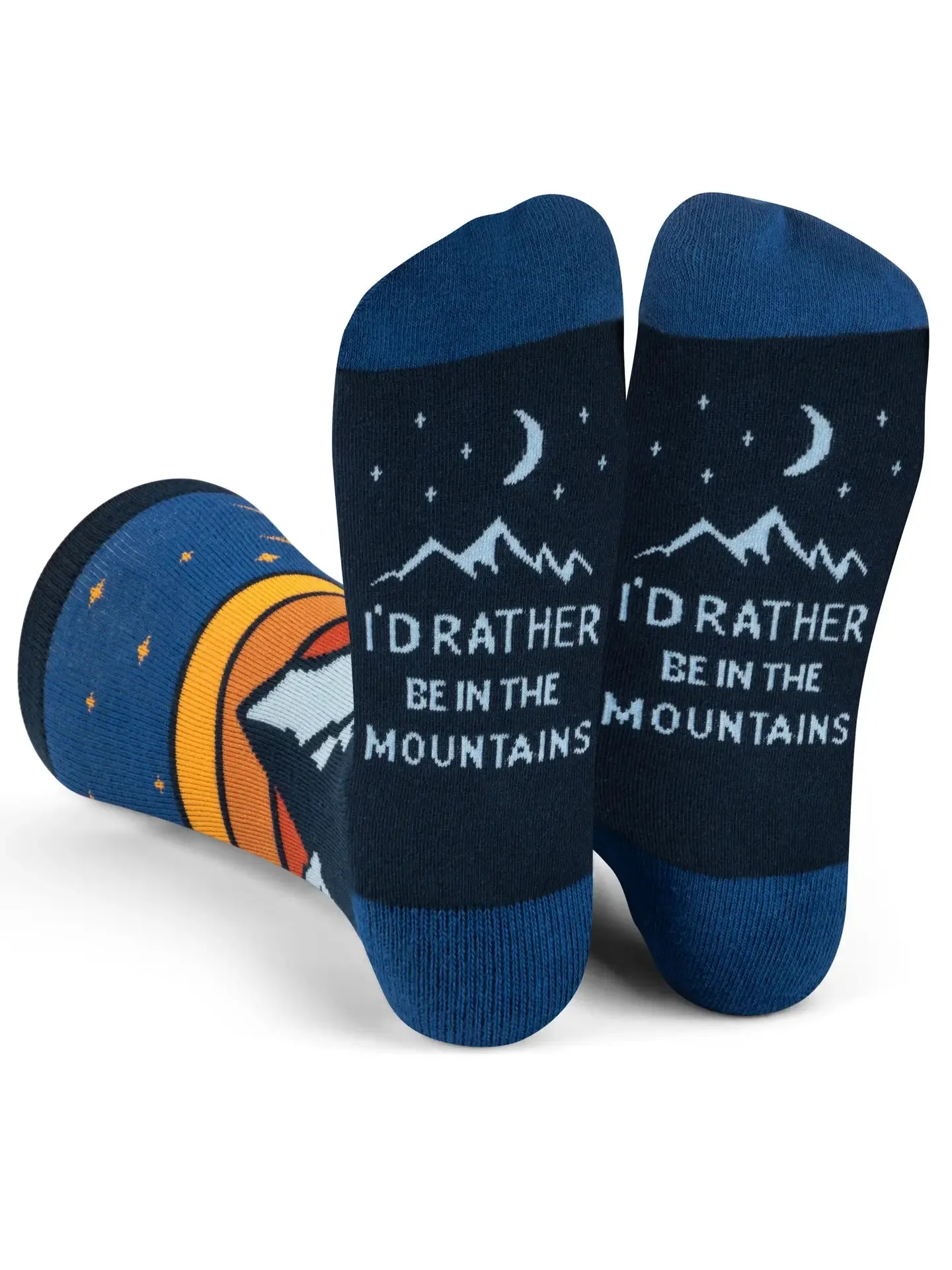 I'd Rather Be in the Mountains Socks