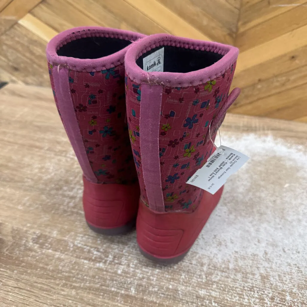 Kamik - Kids Bluster2 Winter Boots - MSRP $100: Pink-children-1