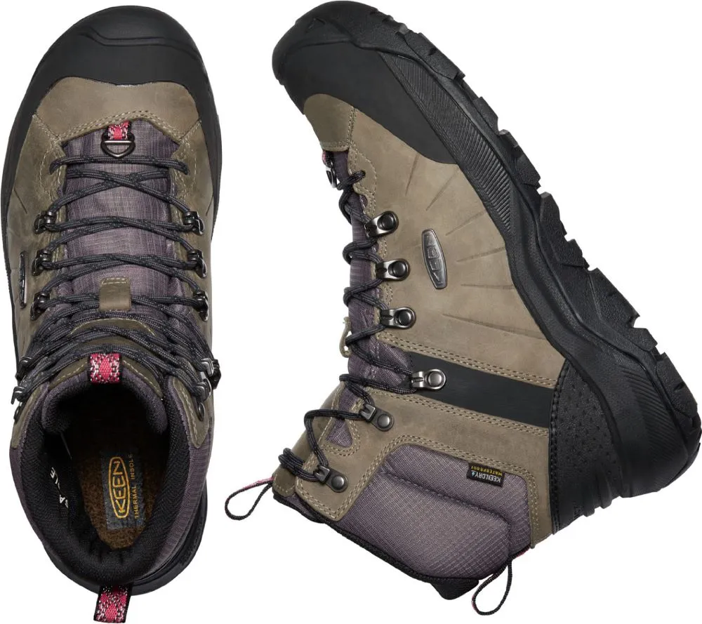 'Keen Outdoor' Men's Revel IV Mid Polar WP Boot - Steel Grey / Magnet