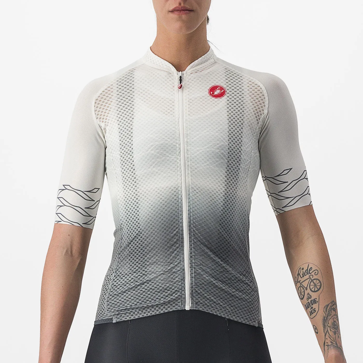 Maglia donna Castelli Climber's 2.0 - Bianco grigio