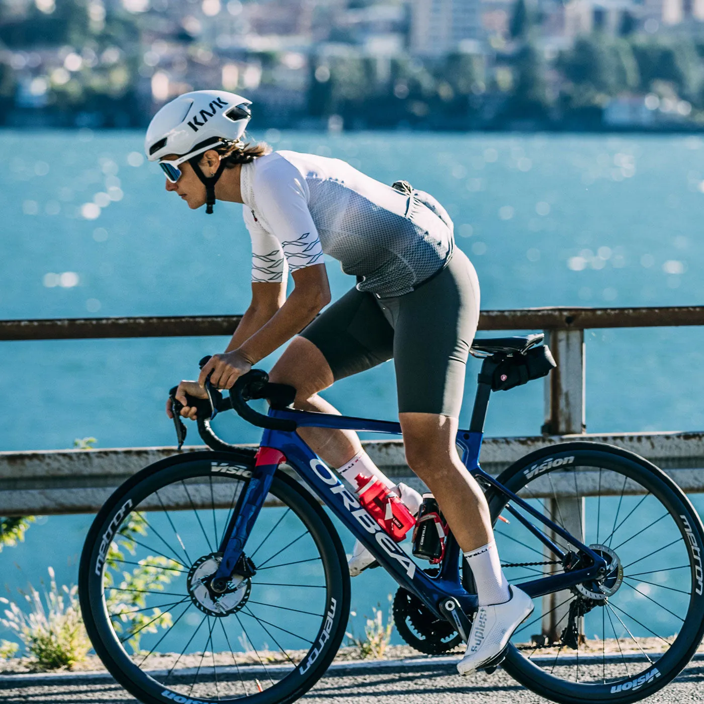 Maglia donna Castelli Climber's 2.0 - Bianco grigio