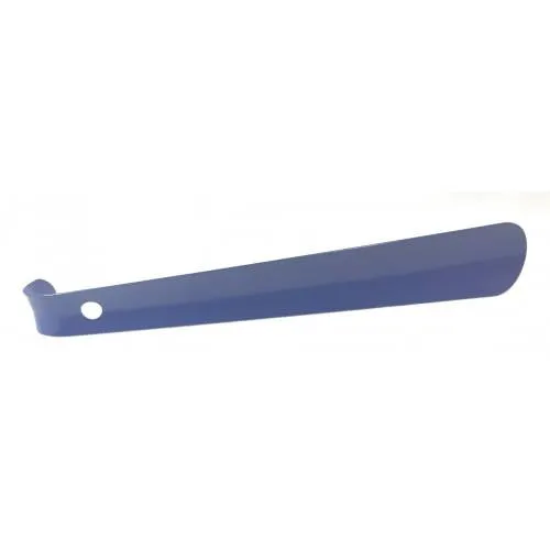 Medilogics 6" Blue Metal Shoe Horn