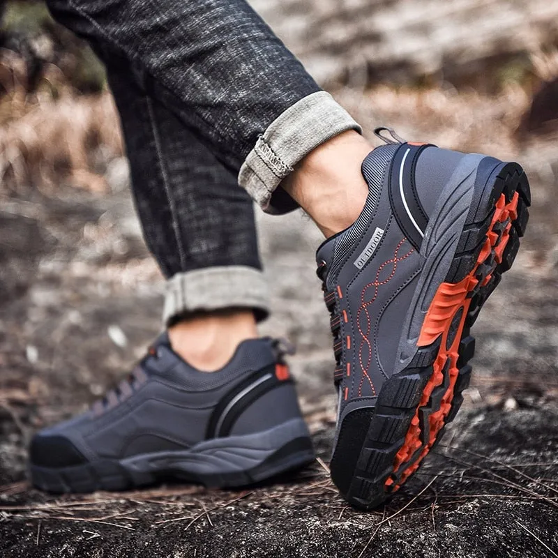 Men Shoes Men Casual Shoes Comfortable Men Outdoor Hiking Shoes Fashion Men's Sneakers Non-slip Rubber Footwear Size 47