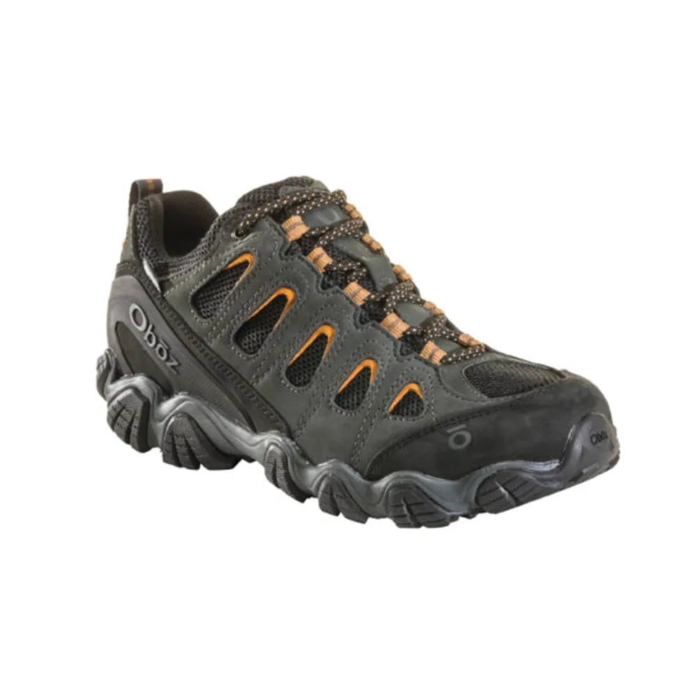 Men's Oboz Sawtooth II Low Waterproof Color: Shadow Burlap