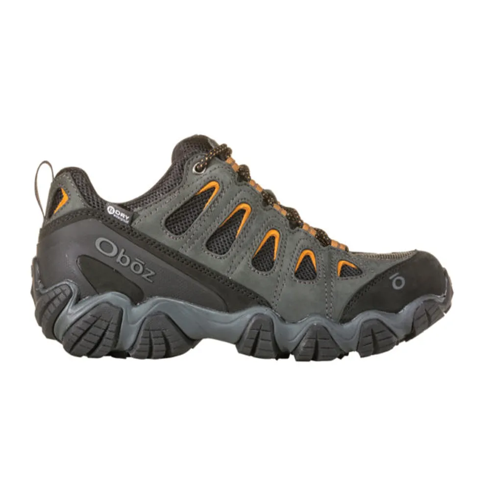 Men's Oboz Sawtooth II Low Waterproof Color: Shadow Burlap