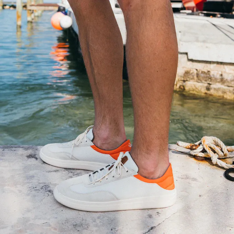 MEN'S OLUKAI PUNINI | OFF WHITE / MOLTEN ORANGE