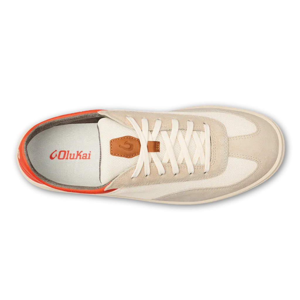 MEN'S OLUKAI PUNINI | OFF WHITE / MOLTEN ORANGE