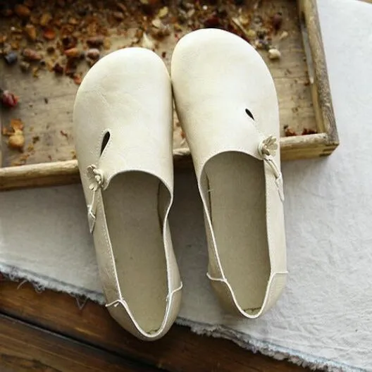 Mora Vintage Flat Shoes