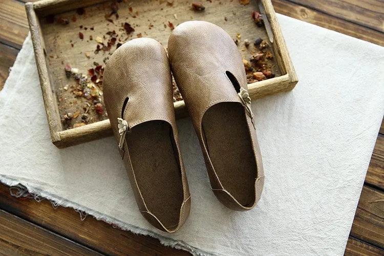 Mora Vintage Flat Shoes