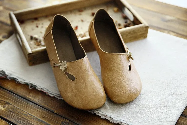 Mora Vintage Flat Shoes