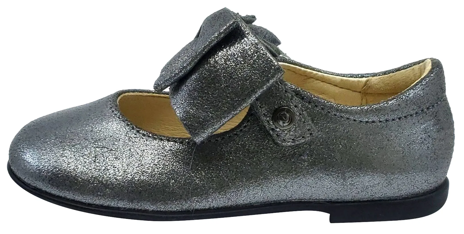 Naturino Girl's STRESA Shoes, VEL.GLITTER ACCIAIO