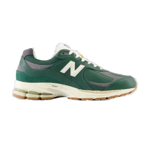 New Balance Men's 2002r Shoes - Nightwatch Green / Grey / White