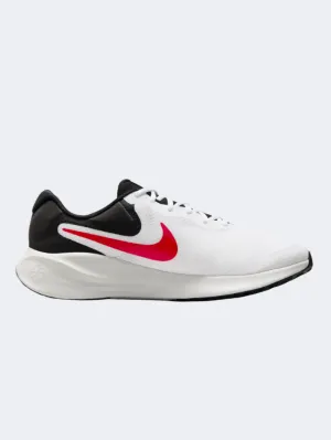 Nike Revolution 7 Men Running Shoes White/Black/Dust/Red