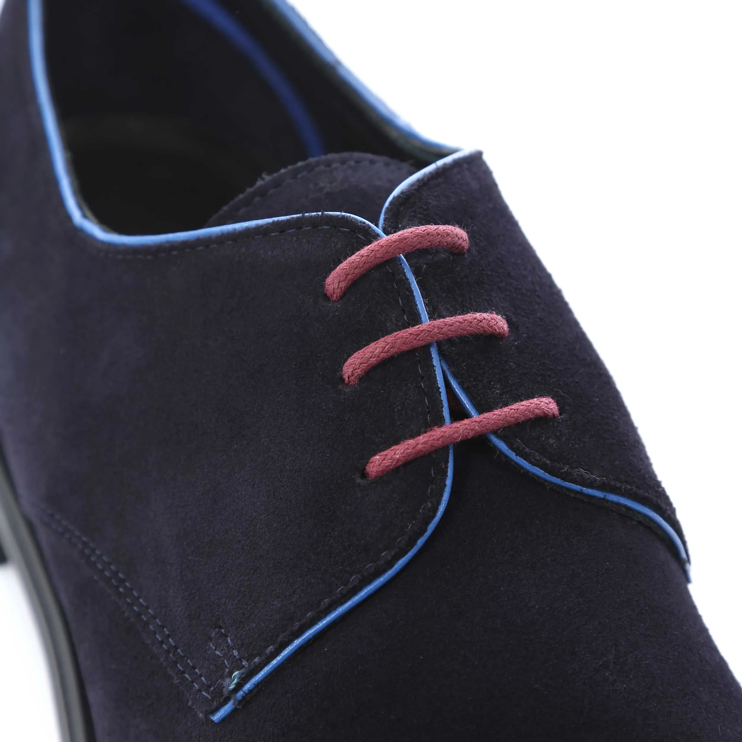 Paul Smith Bayard Suede Shoe in Navy