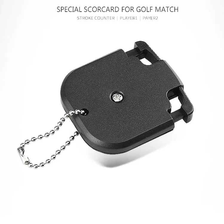 PGM Square Golf Scoring Device Double Dial Counting Device