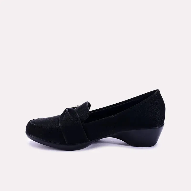 Priscilla Black Casual Court Shoes 0431316