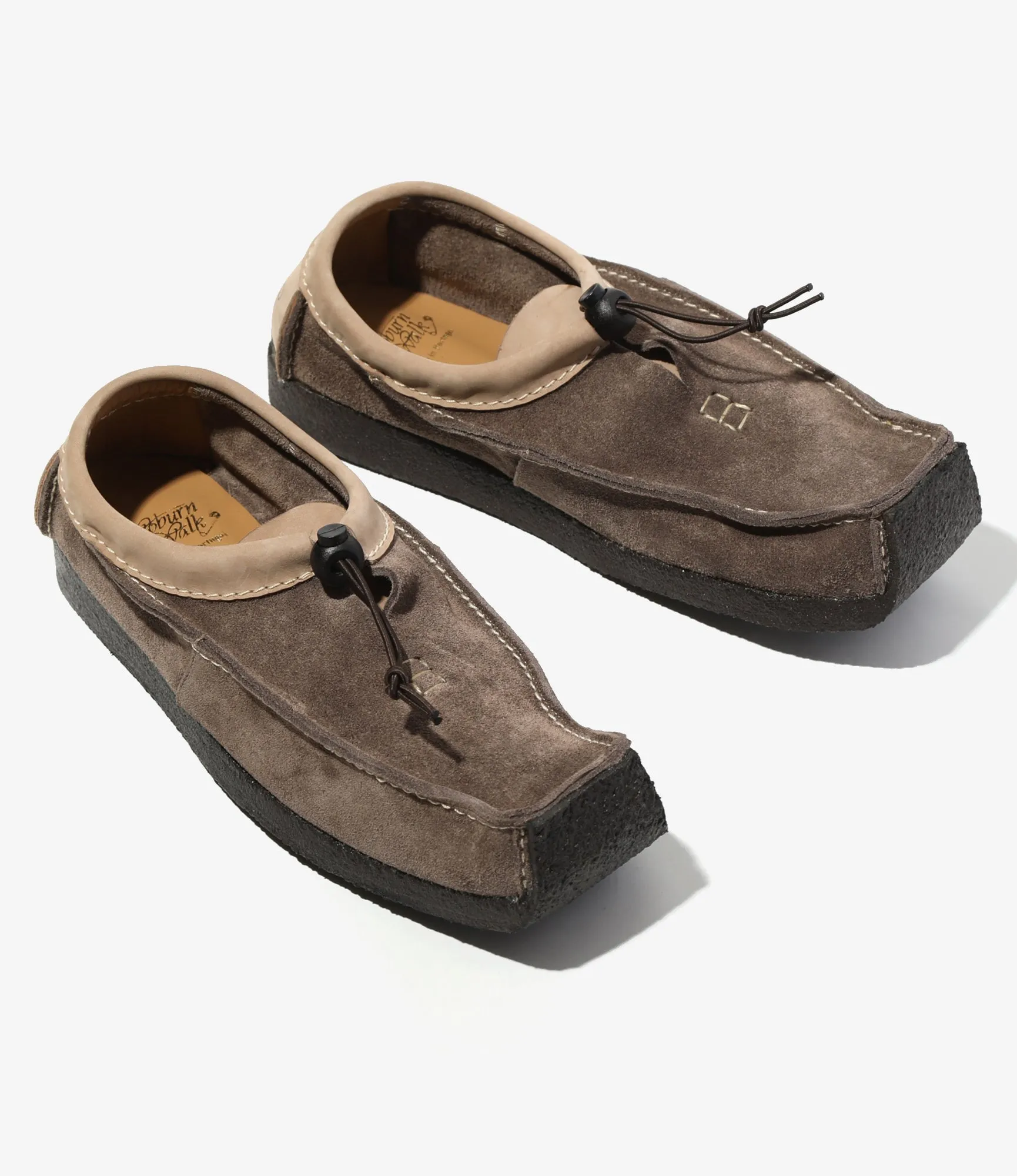 QR Moccasin Low / Suede - Oakwood