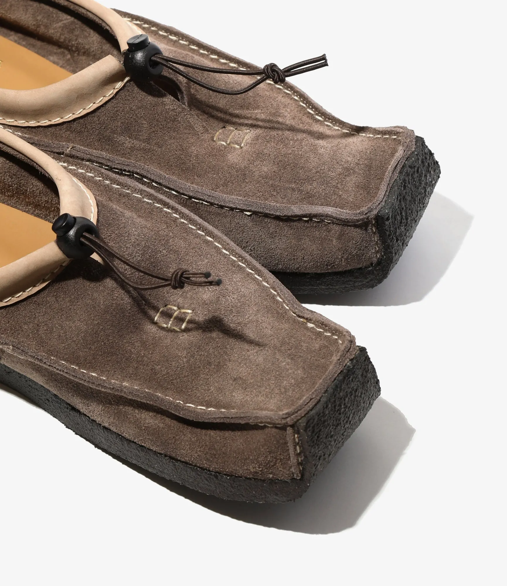 QR Moccasin Low / Suede - Oakwood