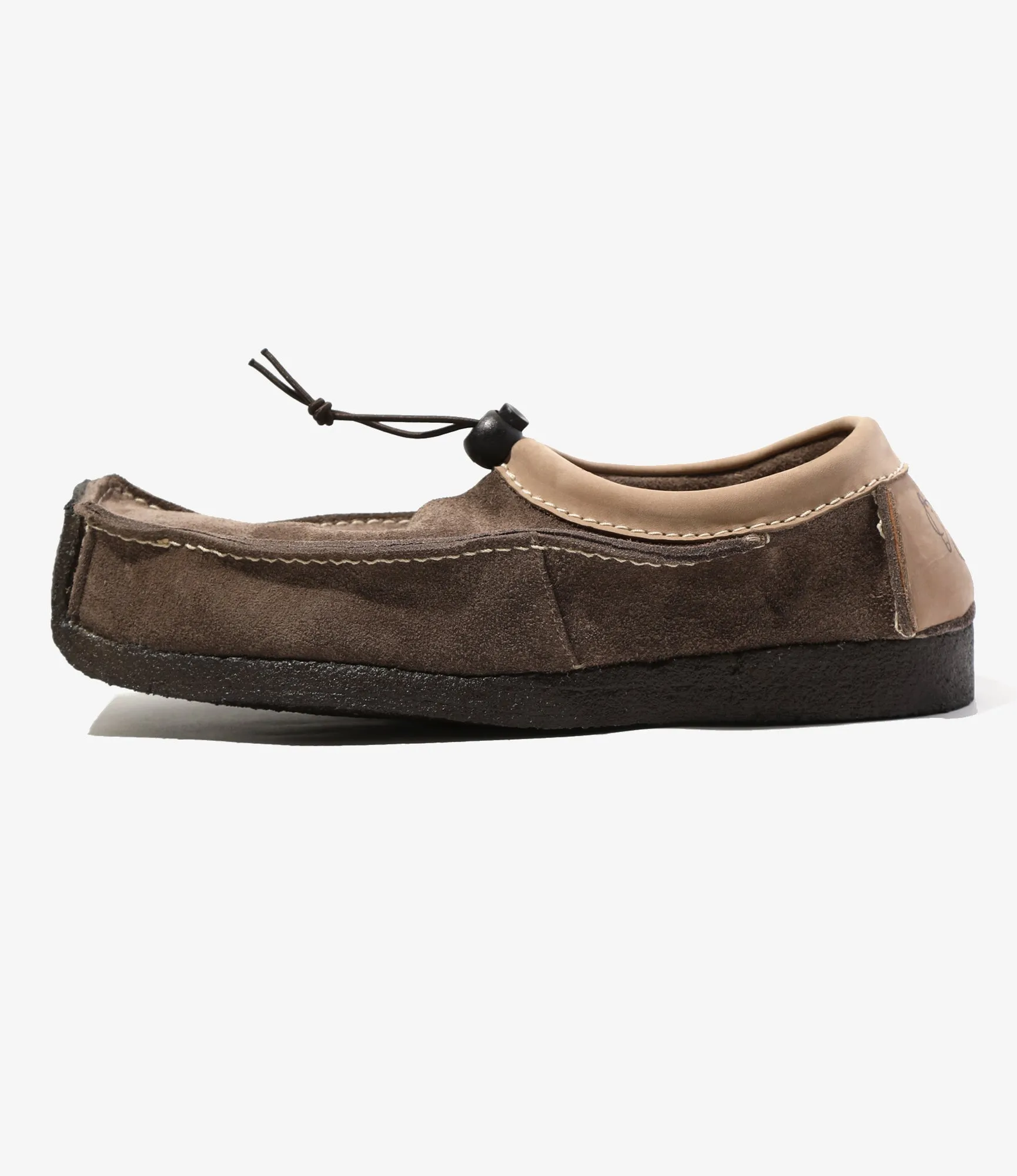 QR Moccasin Low / Suede - Oakwood