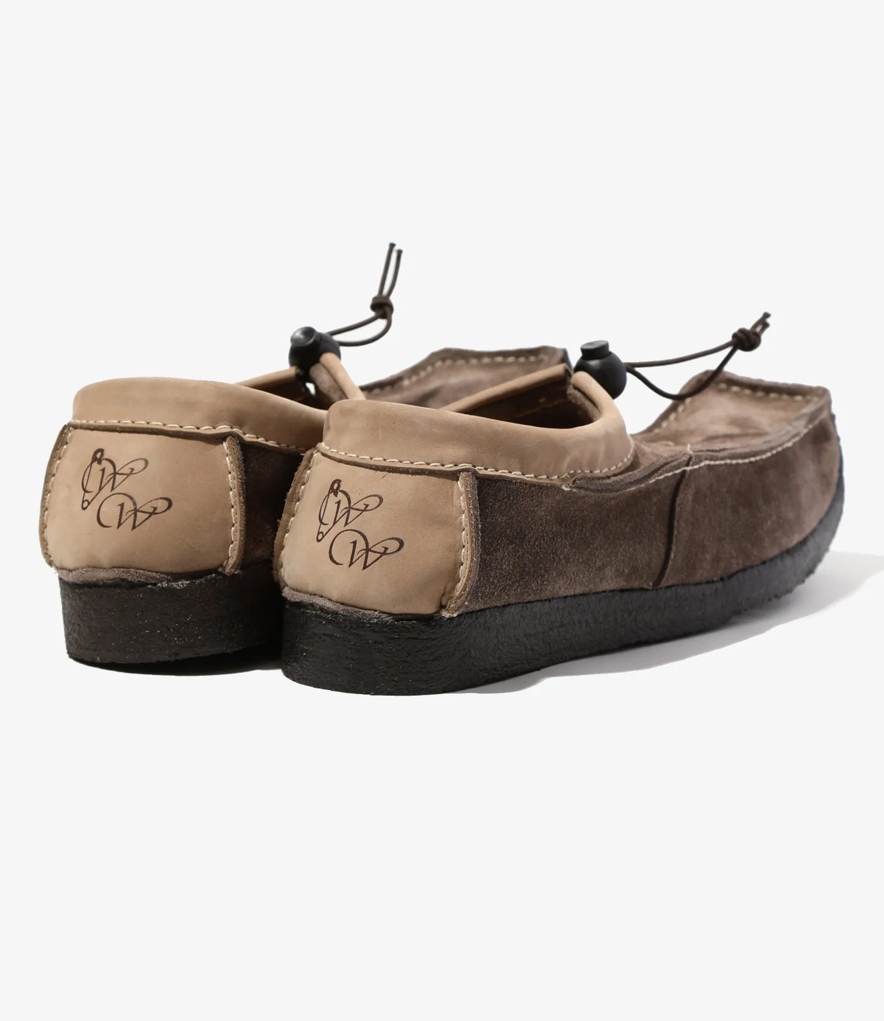 QR Moccasin Low / Suede - Oakwood