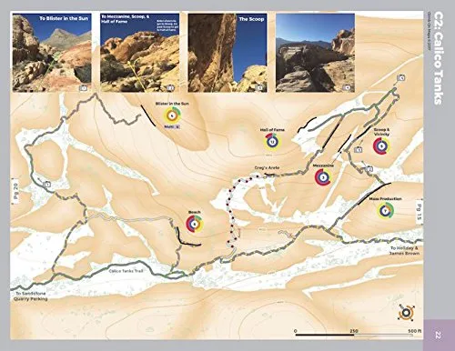 Red Rock Canyon - A Climber's Map