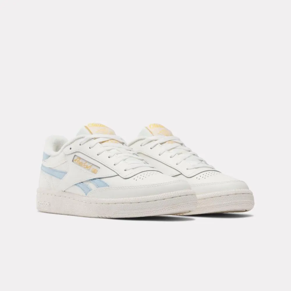 Reebok Footwear Women Club C Revenge Shoes CHALK/CHALK/SOFTBLUE