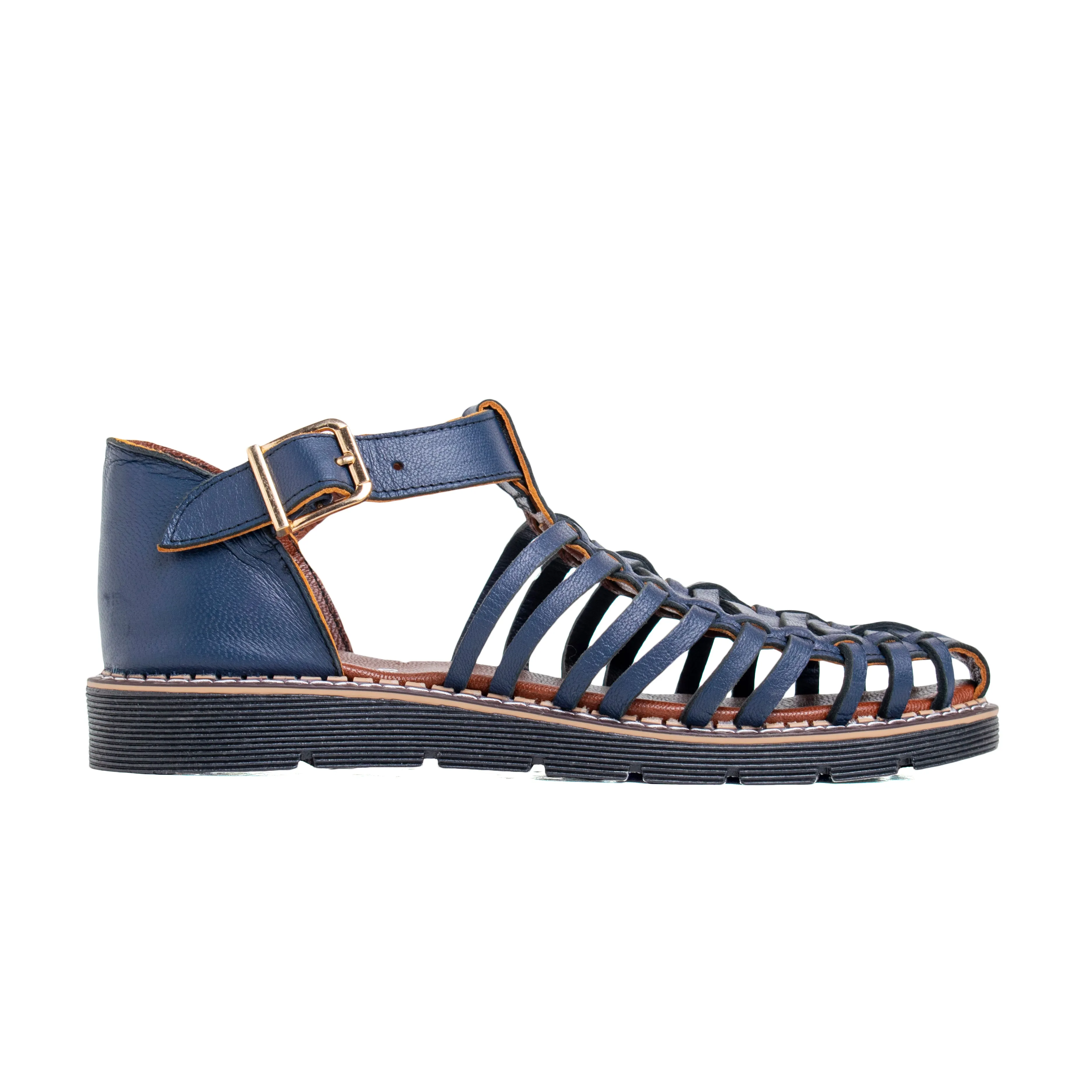 Roman Sandals - Dark Blue