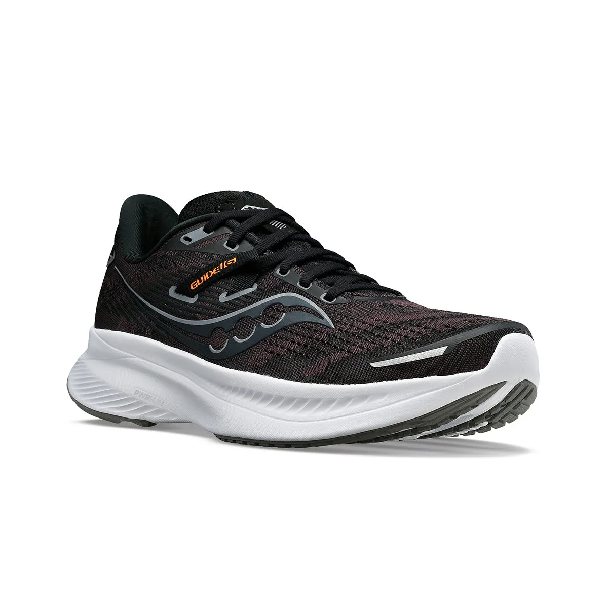 Saucony Guide 16 Womens | Black/white