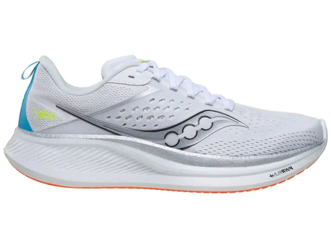 Saucony Mens Ride 17- White/Vizi (S20924-218)